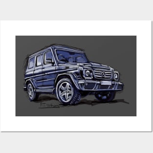 Mercedes AMG G Wagen Posters and Art